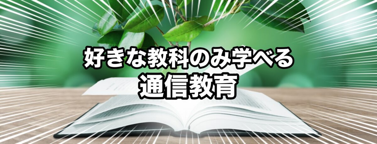 「好きな教科だけを学べる」通信教材の魅力と対応教材一覧